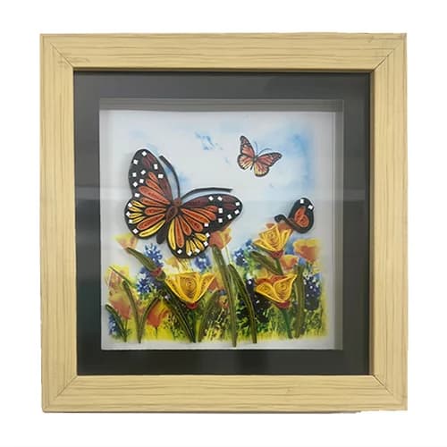 Monarch Butterfly Paper Quilling Art - Gifting collection | Indraniie