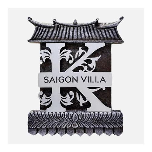Japanese Style House Name Frame - House Name Plates collection | Indraniie