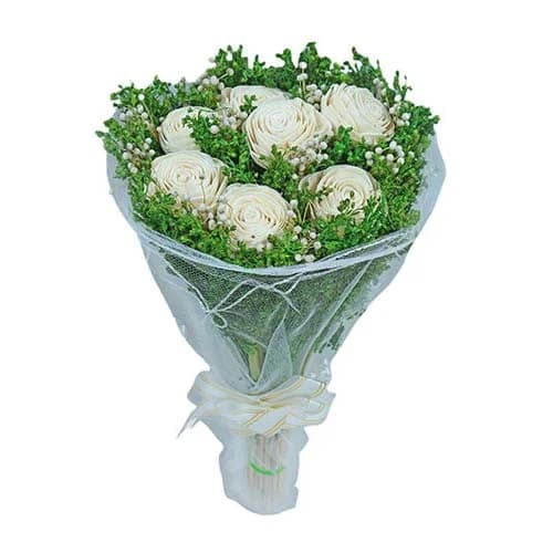Small Lotus Rose Flower Bunch - Flower Bouquet collection | Indraniie