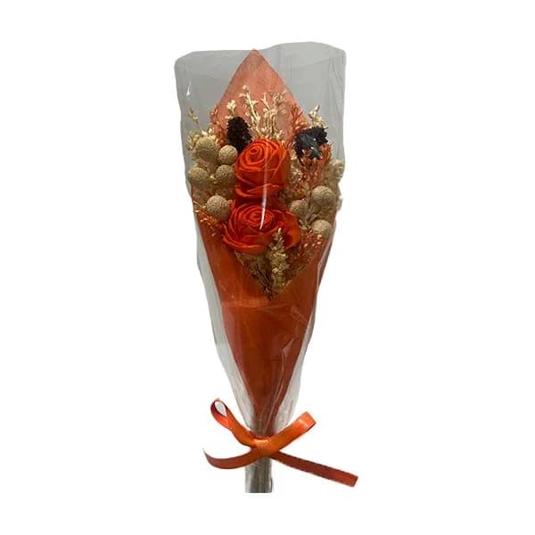 Mini Orange Flower Bouquet - Flower Bouquet collection | Indraniie