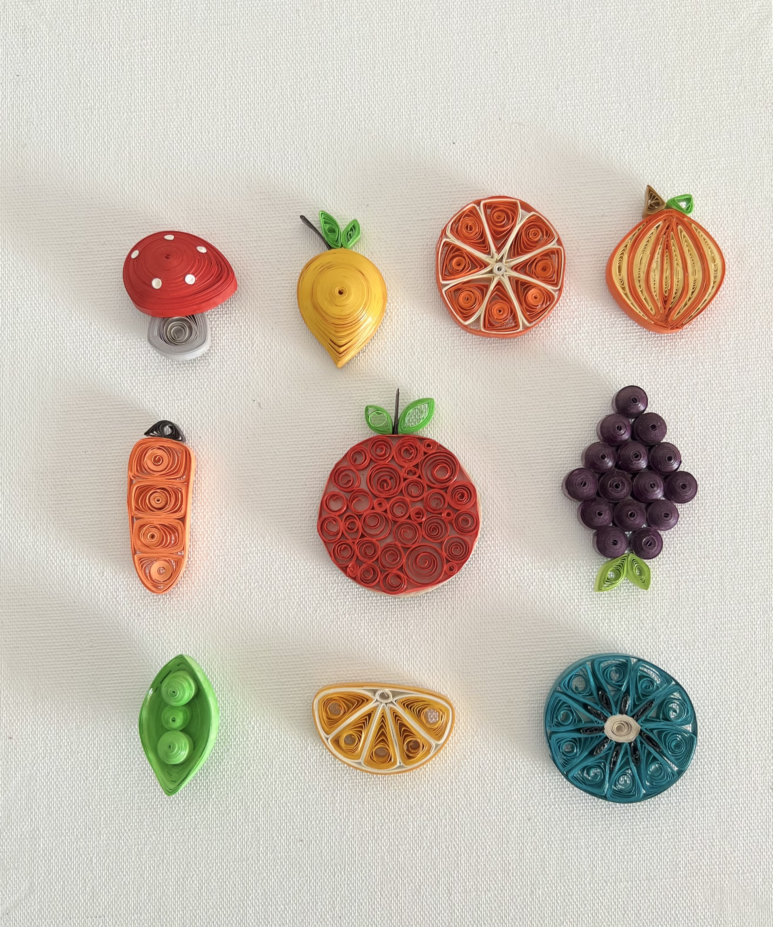 Fruit Set - Fridge Magnet
