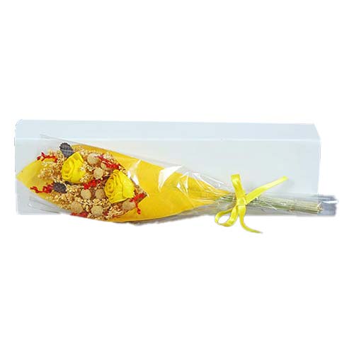 Mini Yellow Flower Bouquet - Pack of 2