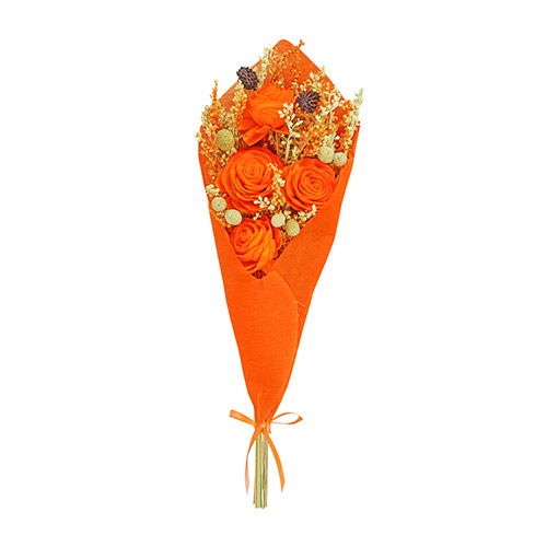 Small Orange Flower Bouquet
